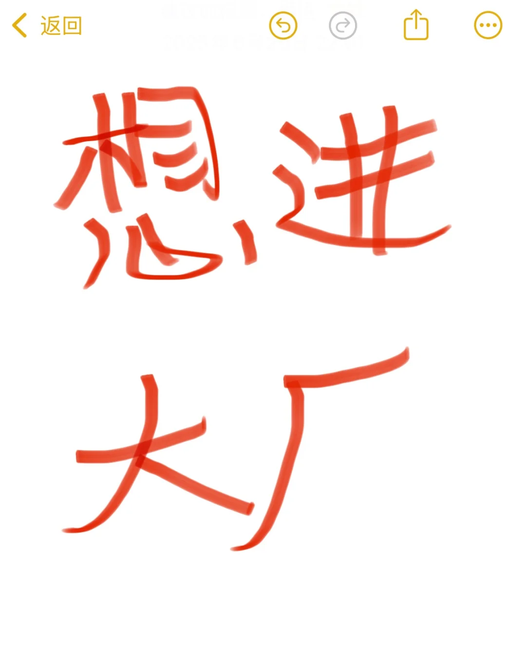 有大厂情结，是不是有病啊😭