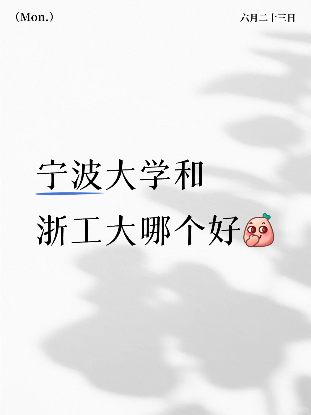 宁波大学和浙工大哪个好