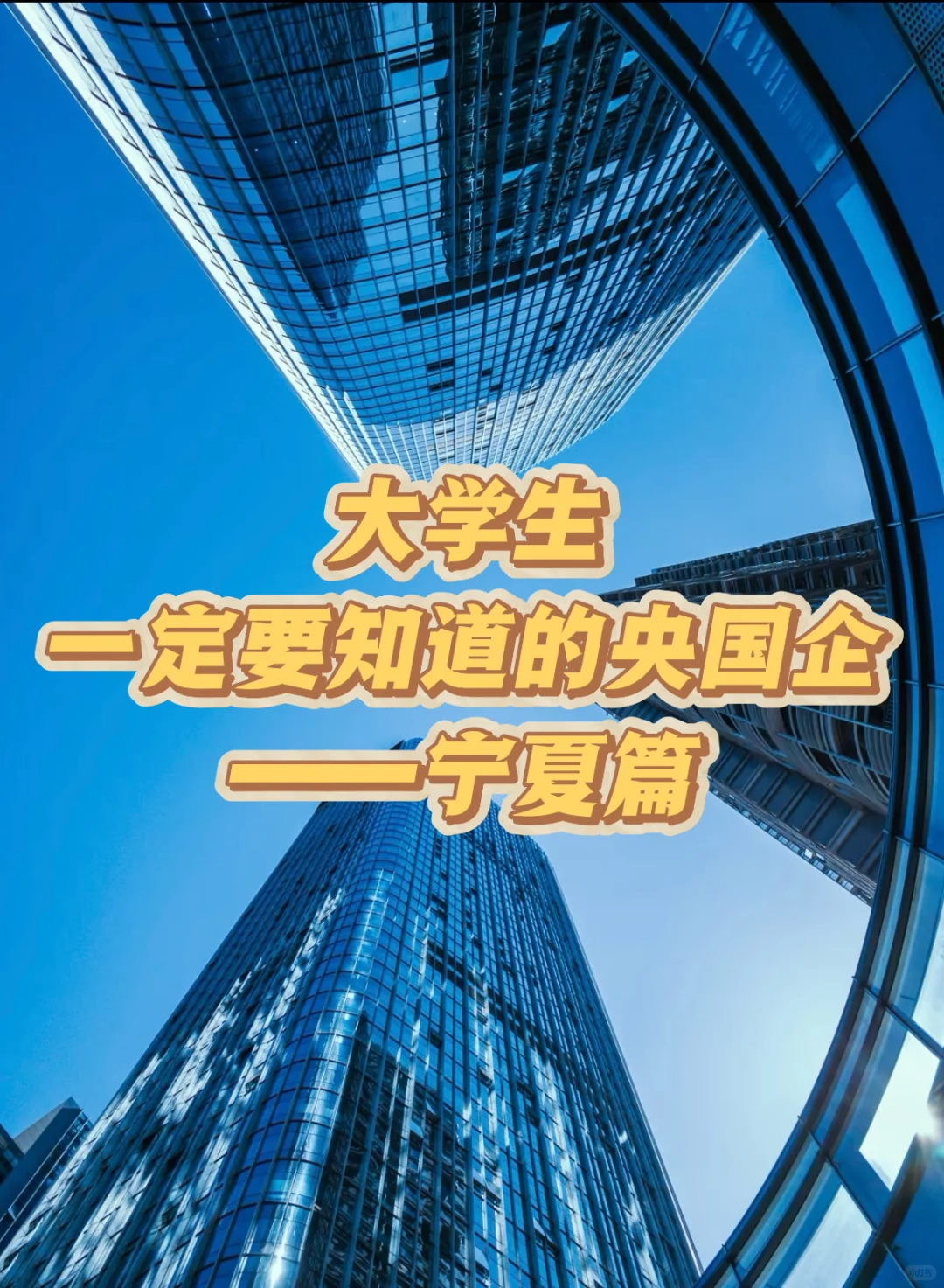 大学生一定要知道的央国企——宁夏篇