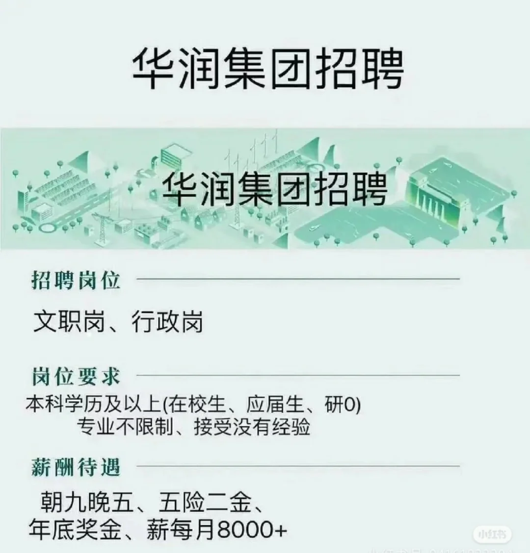 华润集团捞正式工不辞不退！！华润集团正在