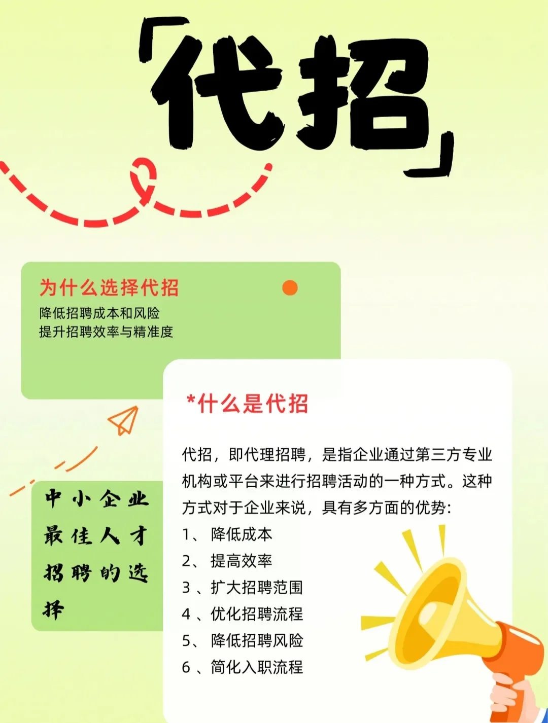 公司招聘难，不如找代招