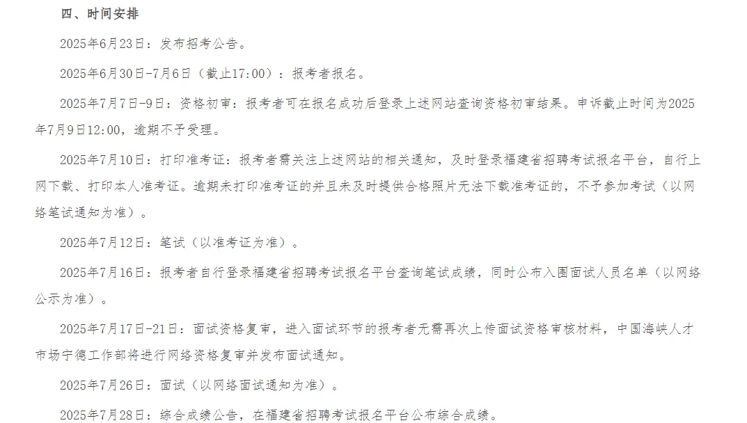 速看！宁德寿宁国企岗位发布！报名截止7月6日