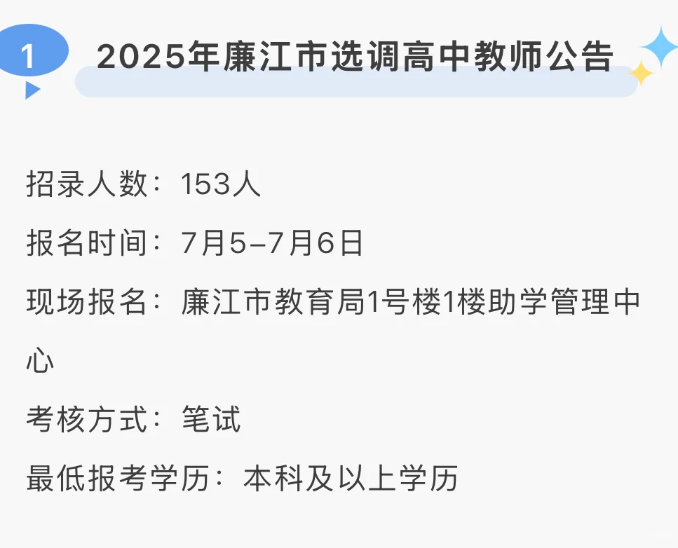 新出239人招聘公告！！
