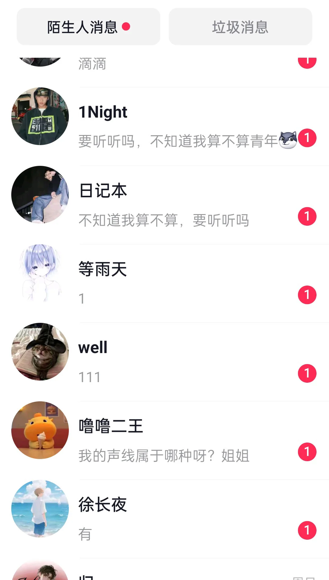 代招青年音的成果
