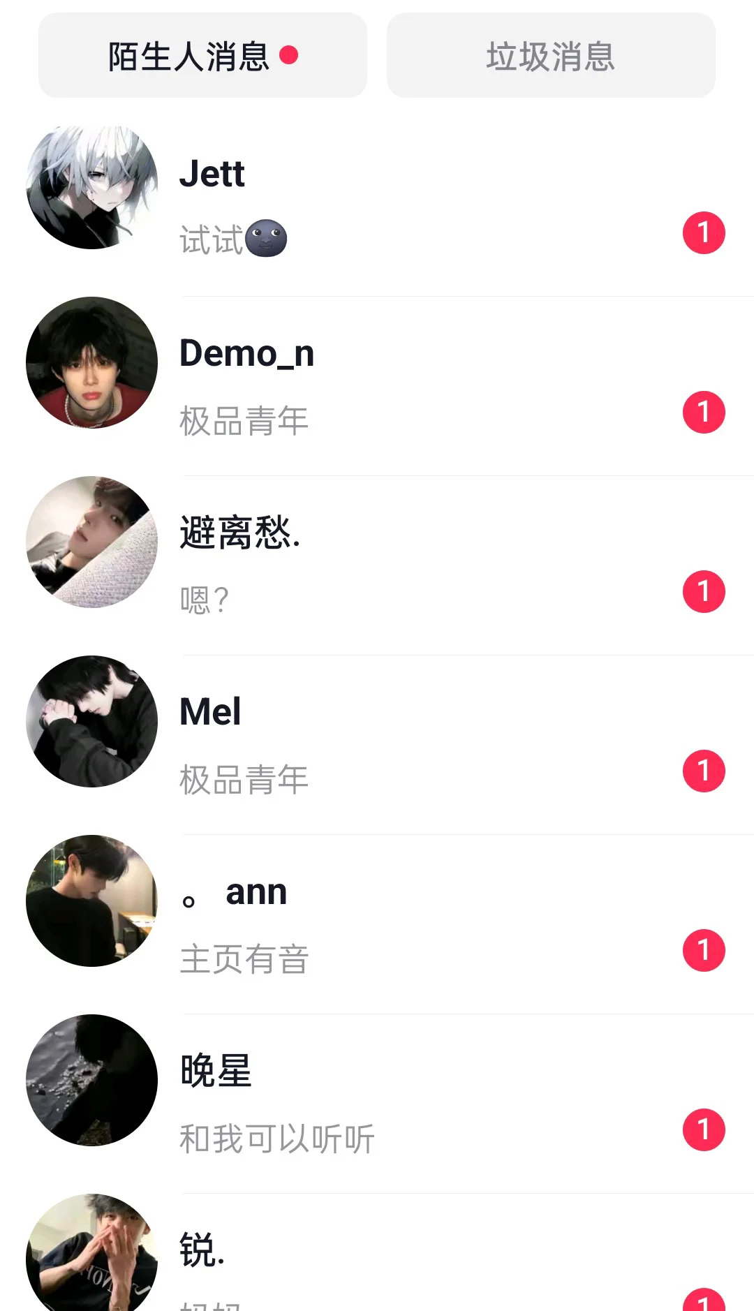 代招青年音的成果