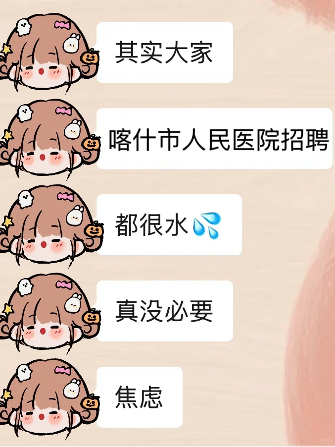 喀什市人民医院招聘，无非就这些，背完赢麻了