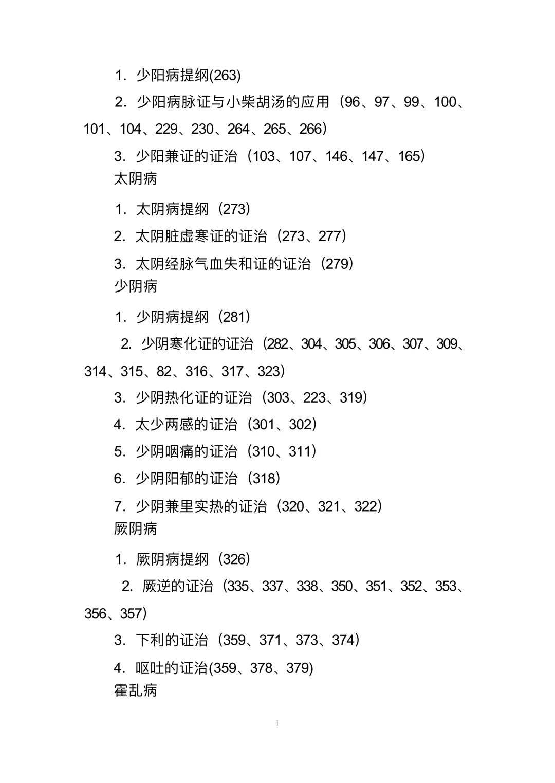 全国中医临床优秀人才研修项目 考试大纲