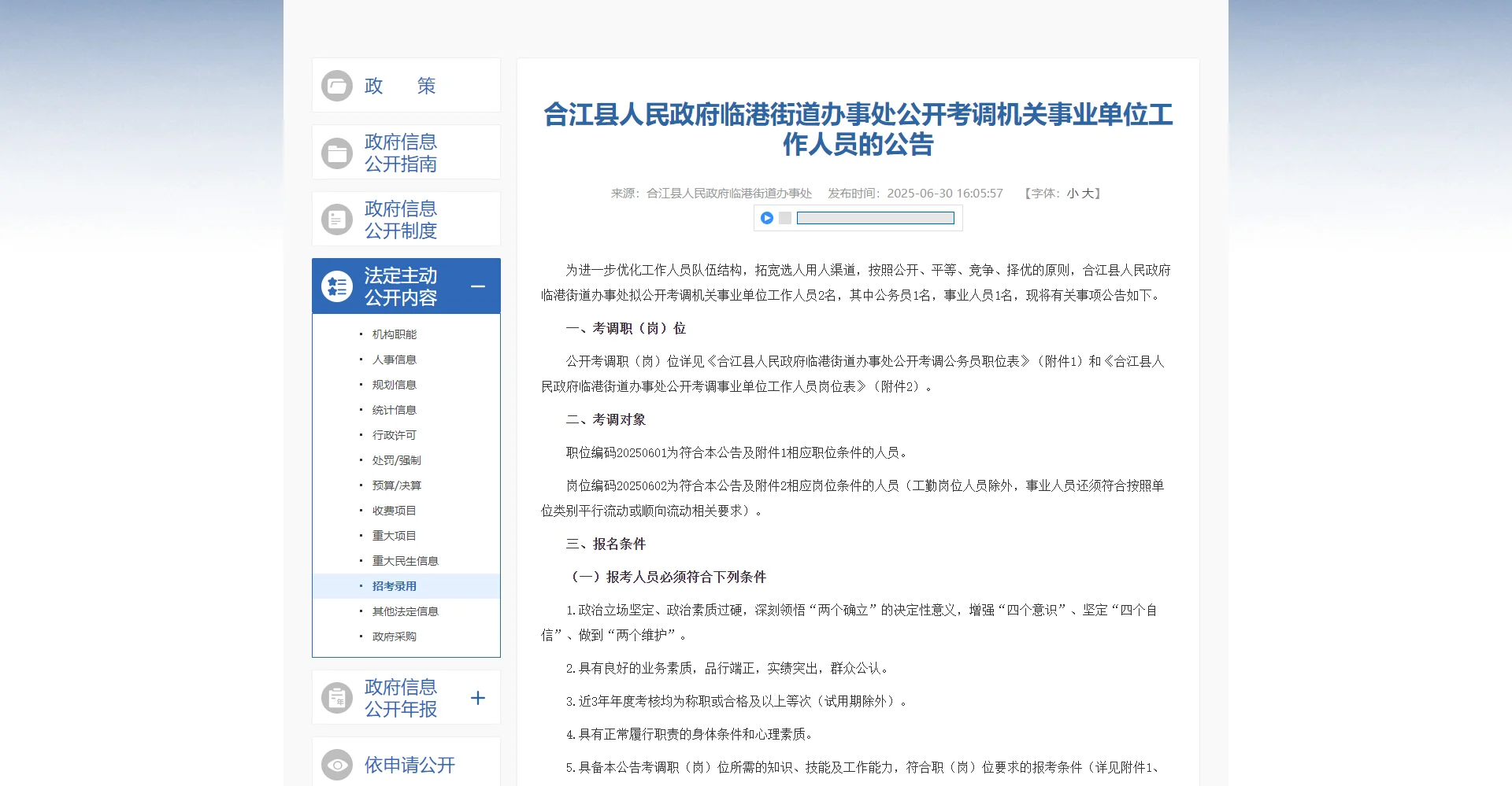 四川泸州公开招聘