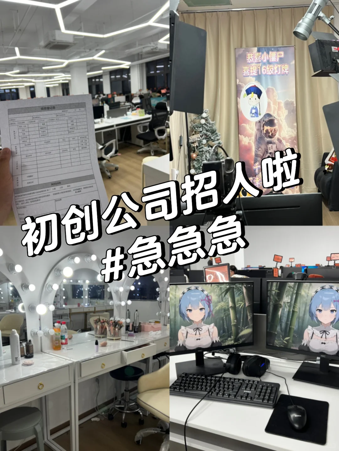00后传媒公司招人！不画饼，只发疯