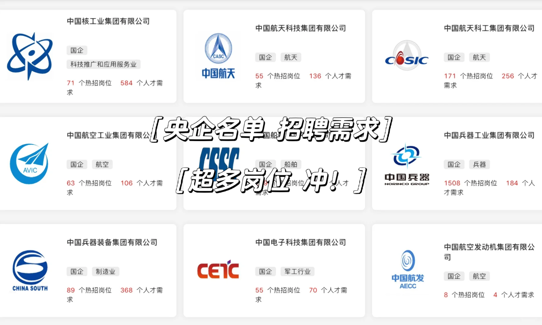 央企plog｜我就是这样找到央企工作的！