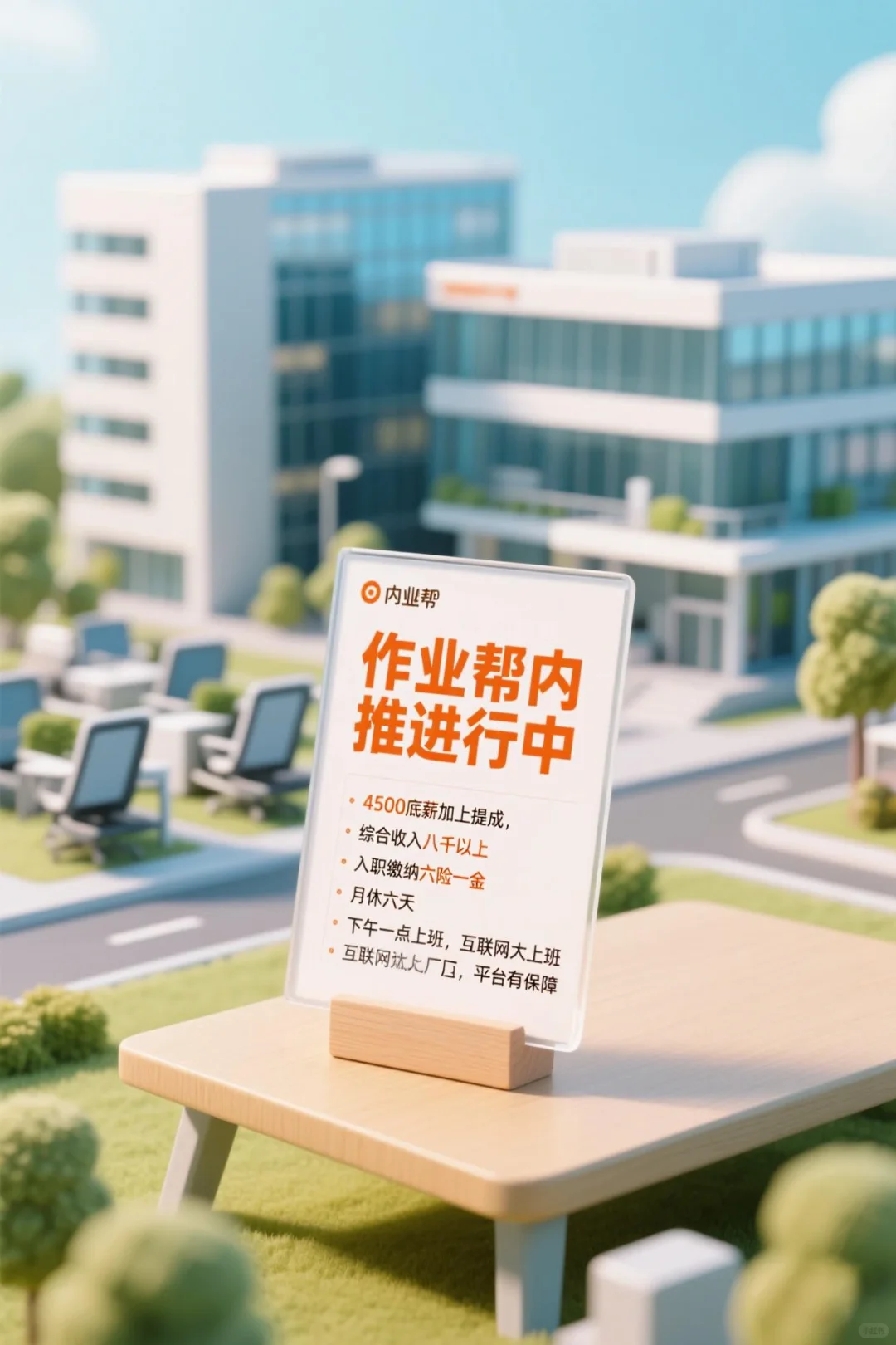 内推作业帮（专科通道3个名额）