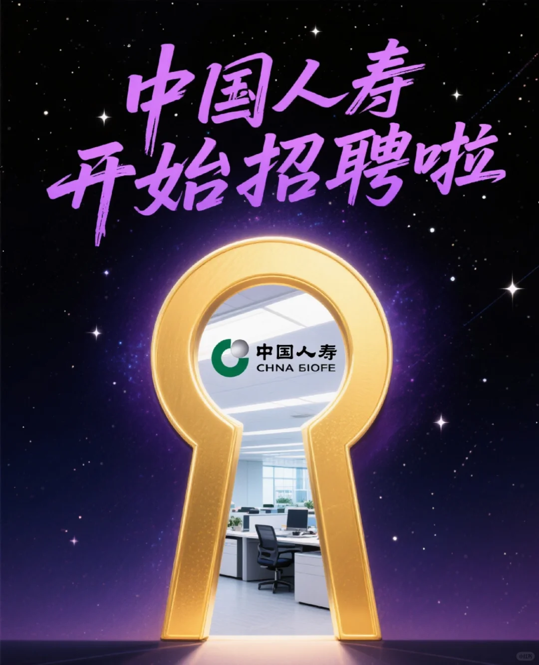 中国人寿开始招聘啦