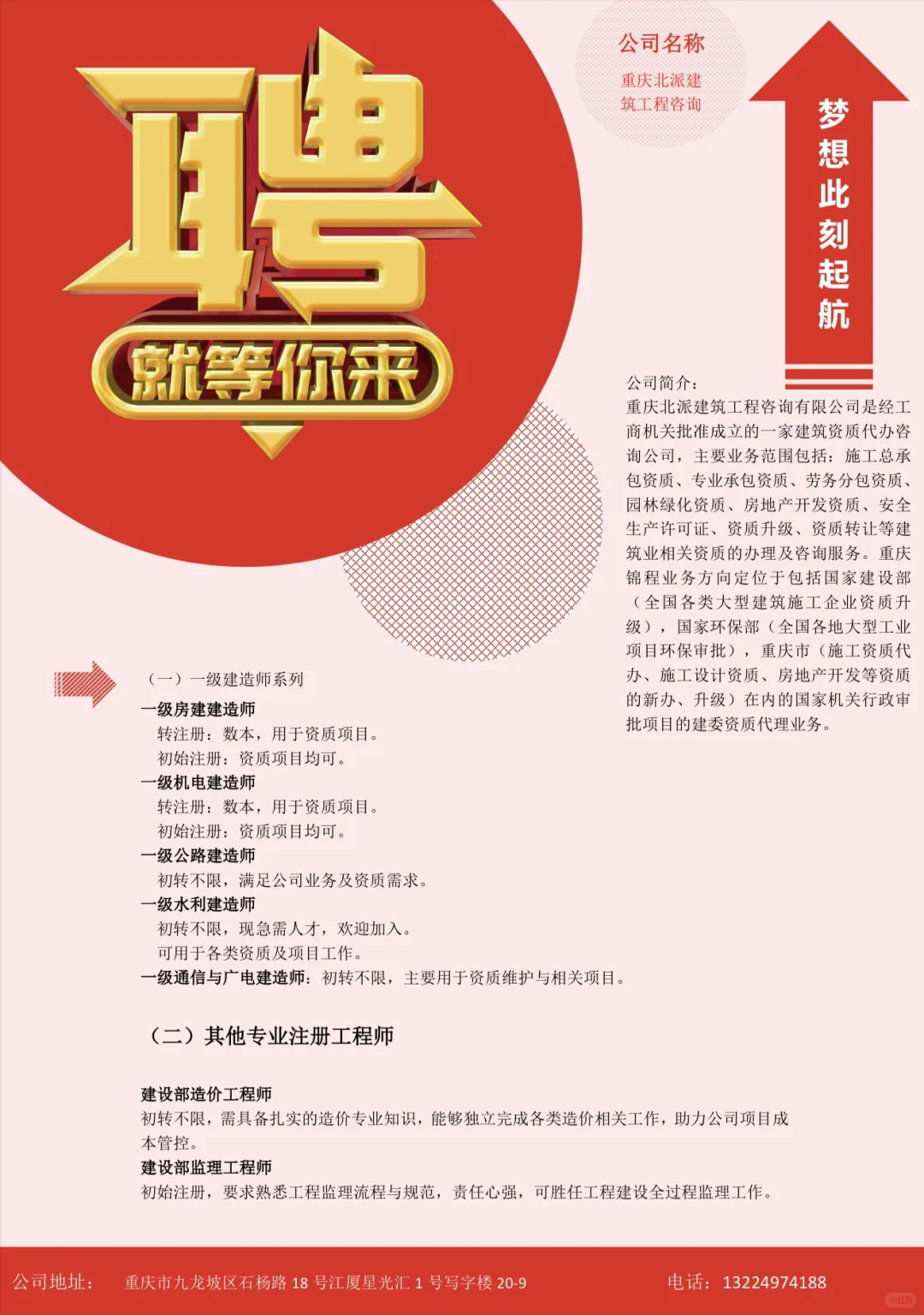 现有单位聘长短期随时办理🔥🔥🔥