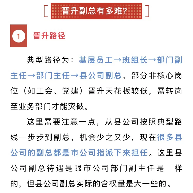县供电公司副总是怎样的存在？