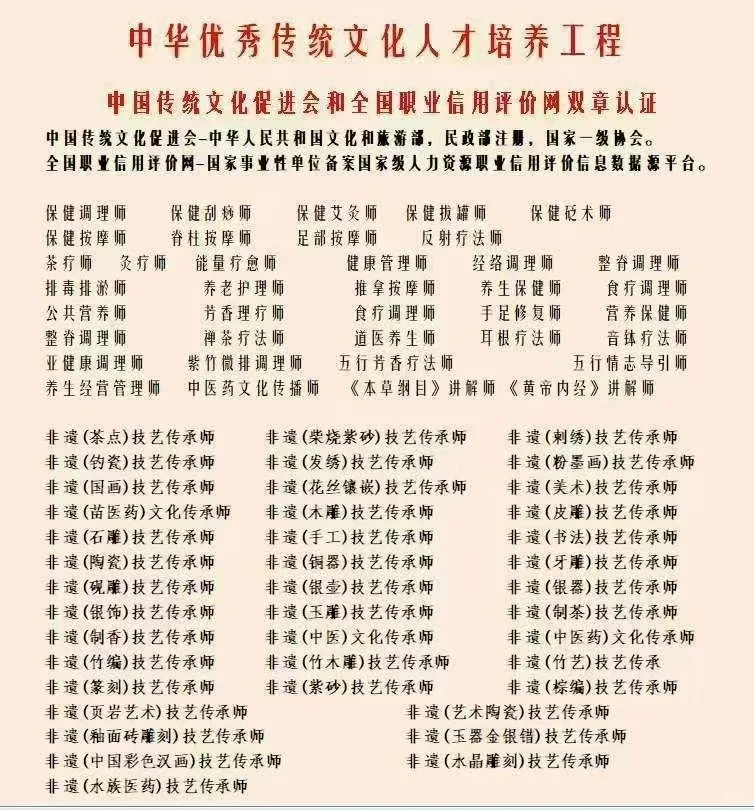 中国人才市场人才入库证书！