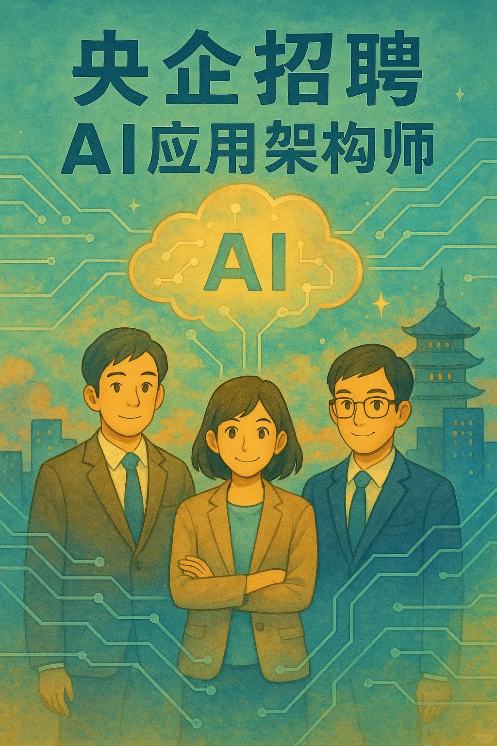 【央企中建数科】招聘AI后端架构师
