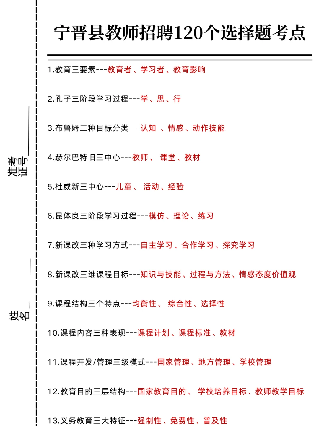 邢台市宁晋县教师招聘大刚出啦补药裸考啊！