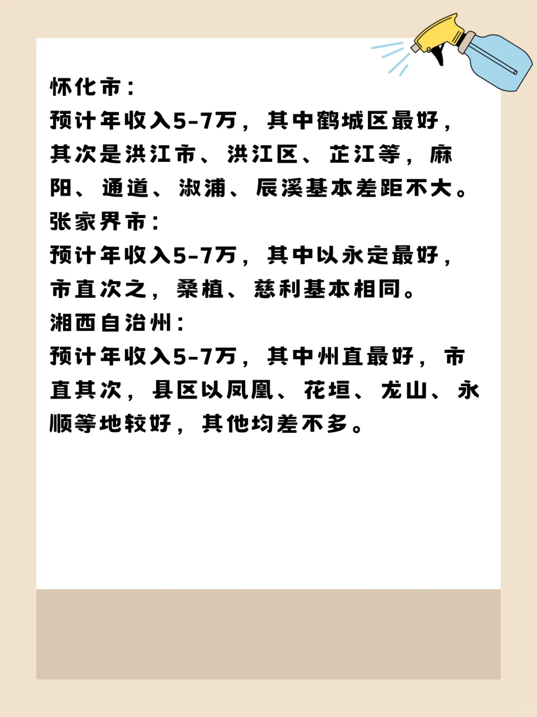 湖南省|各地市公务员工资待遇💴