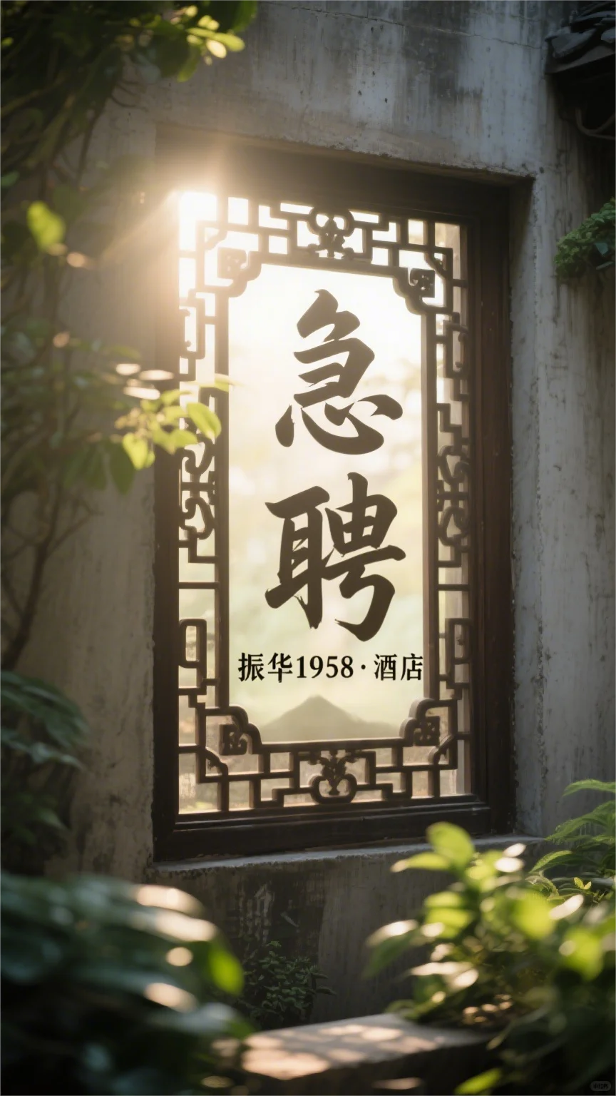 振华1958•Hotel【急聘】
