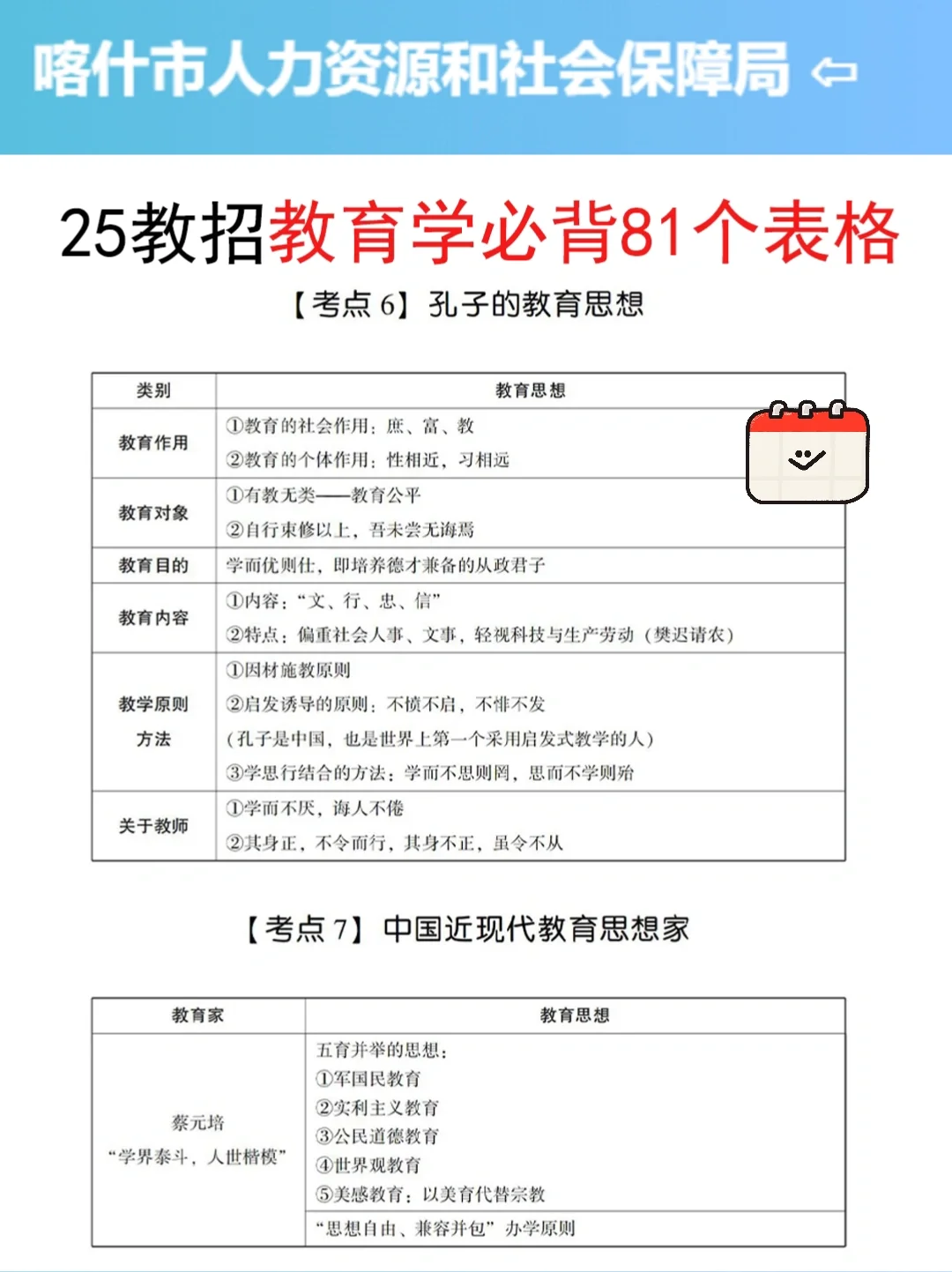 提醒7.19裸考喀什地区教招的，3h背完89芬