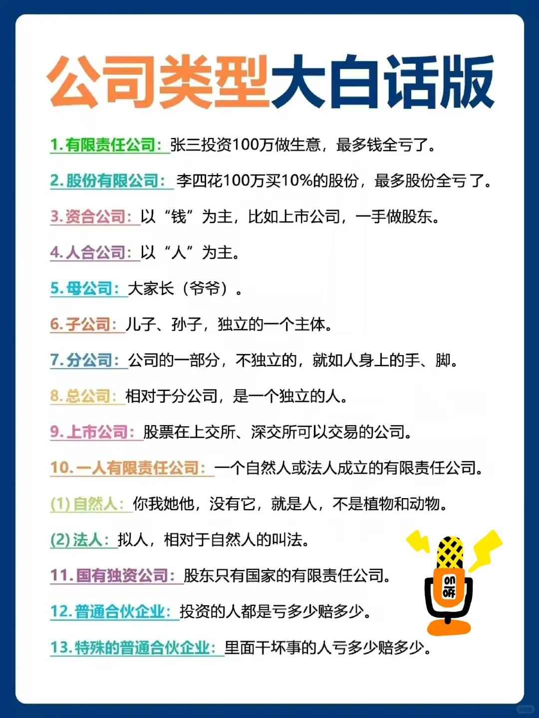 公司类型