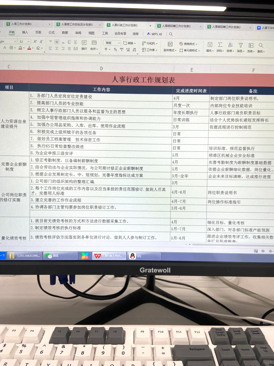做人事三年了，已经如鱼得水啦！