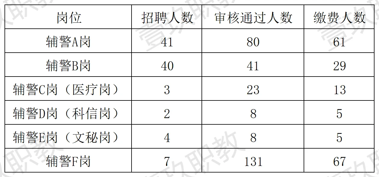 7月9日上午11点宁晋教招辅警报名数据
