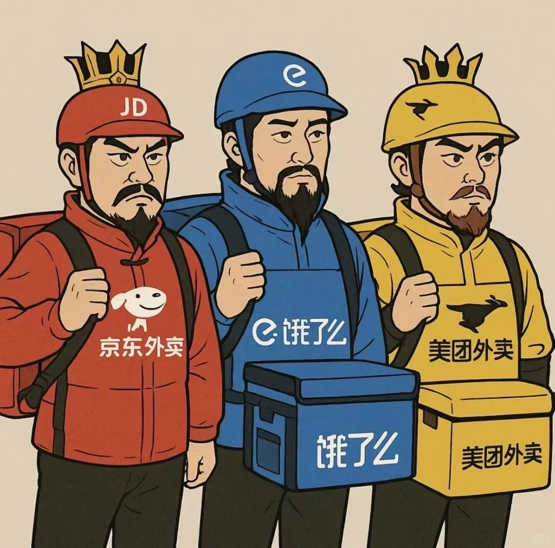 这才是外卖界的王者之争！