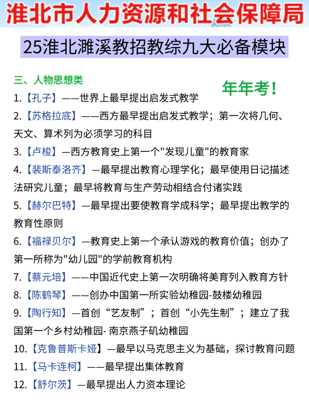 提醒一下，报名后再准备淮北濉溪教招的人