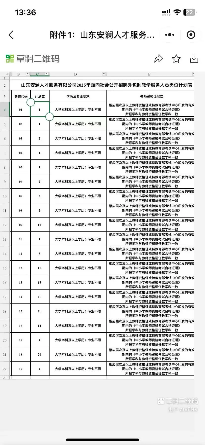 25年山东安澜人才服务公司外包招聘120人‼