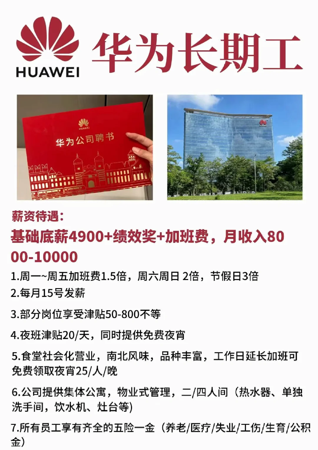 深圳华为招聘