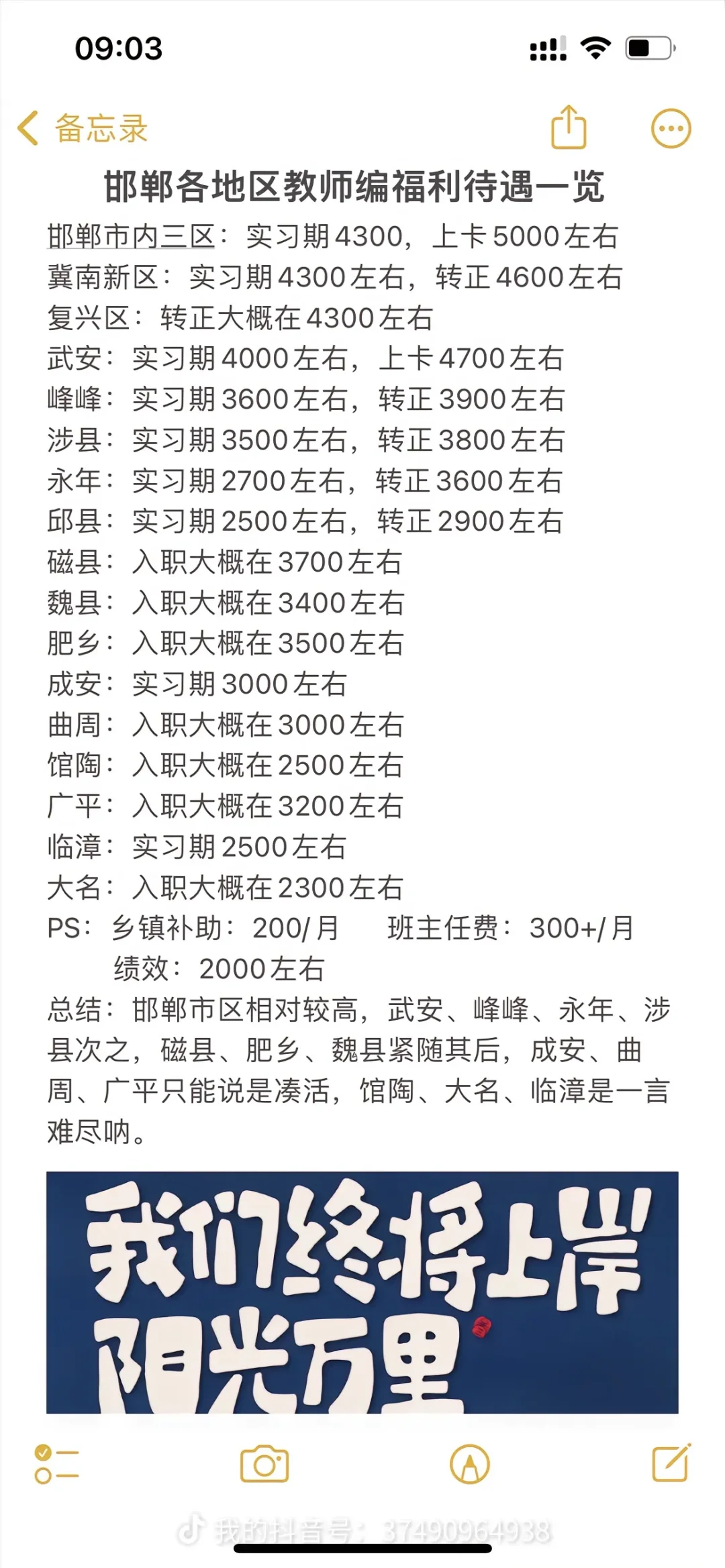 各个地区教师待遇