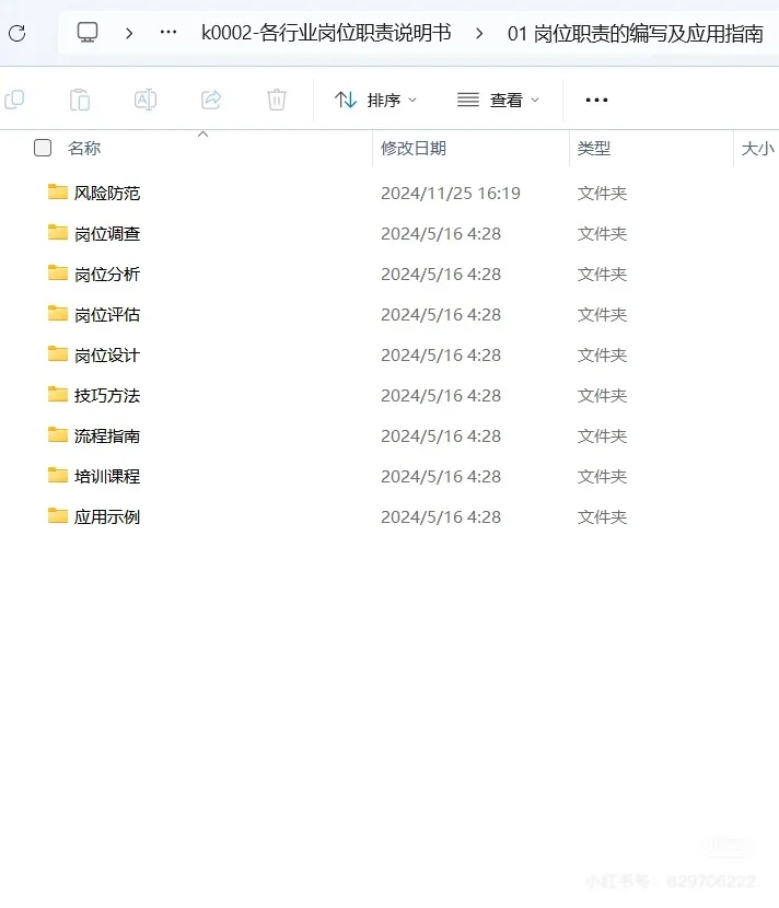 HR狂喜！🔥全网最全岗位职责说明书