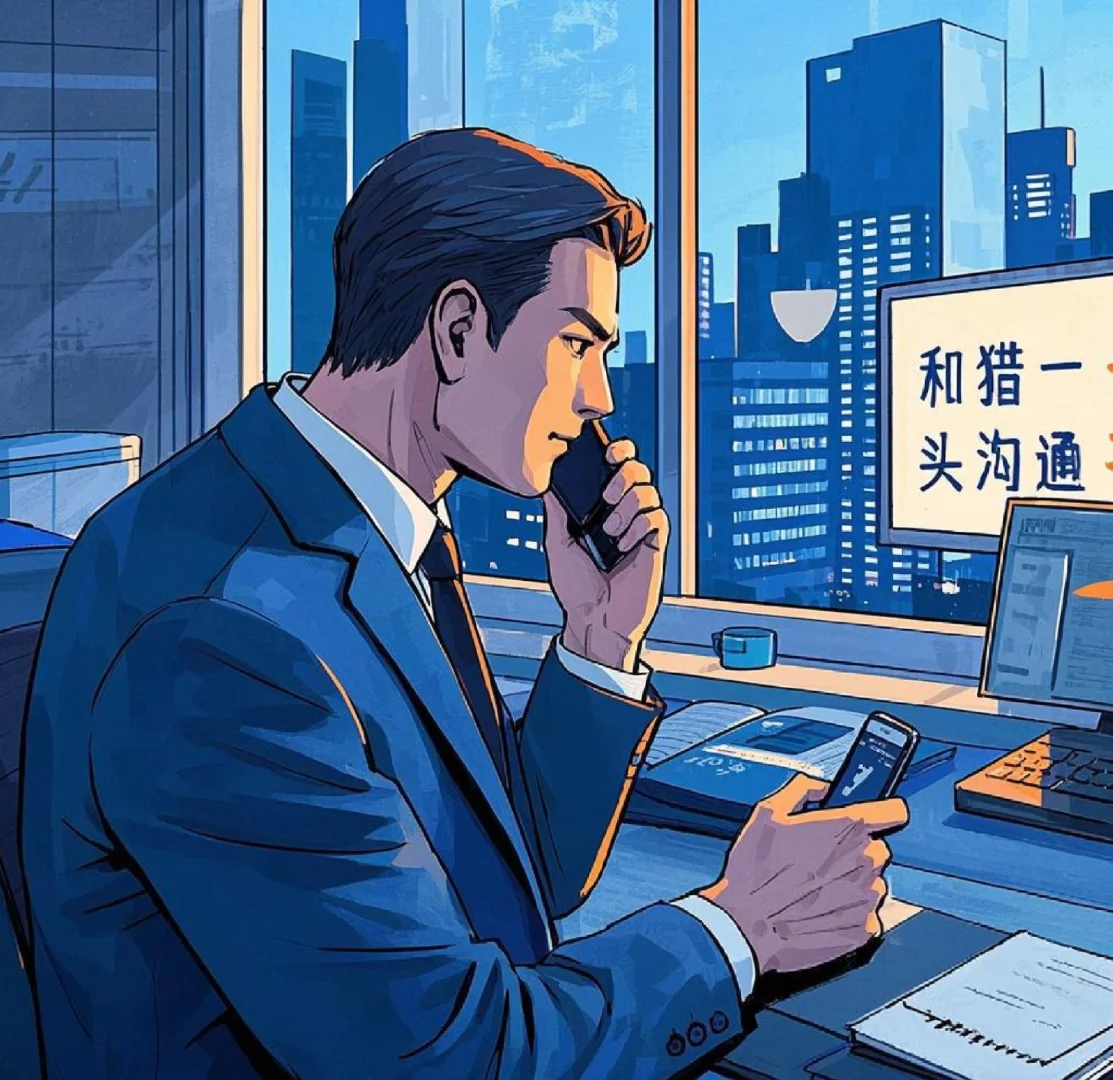 “猎头打电话来，千万别傻乎乎说”