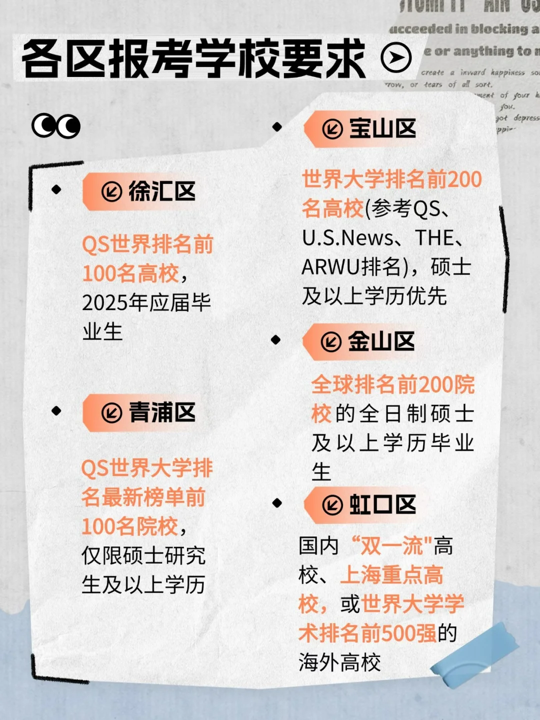 海归注意！人才储备计划让你直接落户上海！