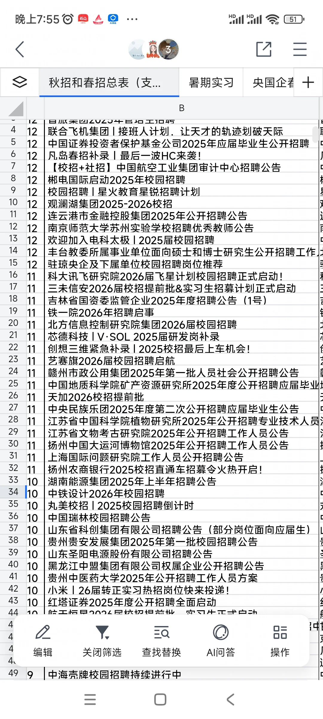 7月普通大学生求职有没有想进央国企的？