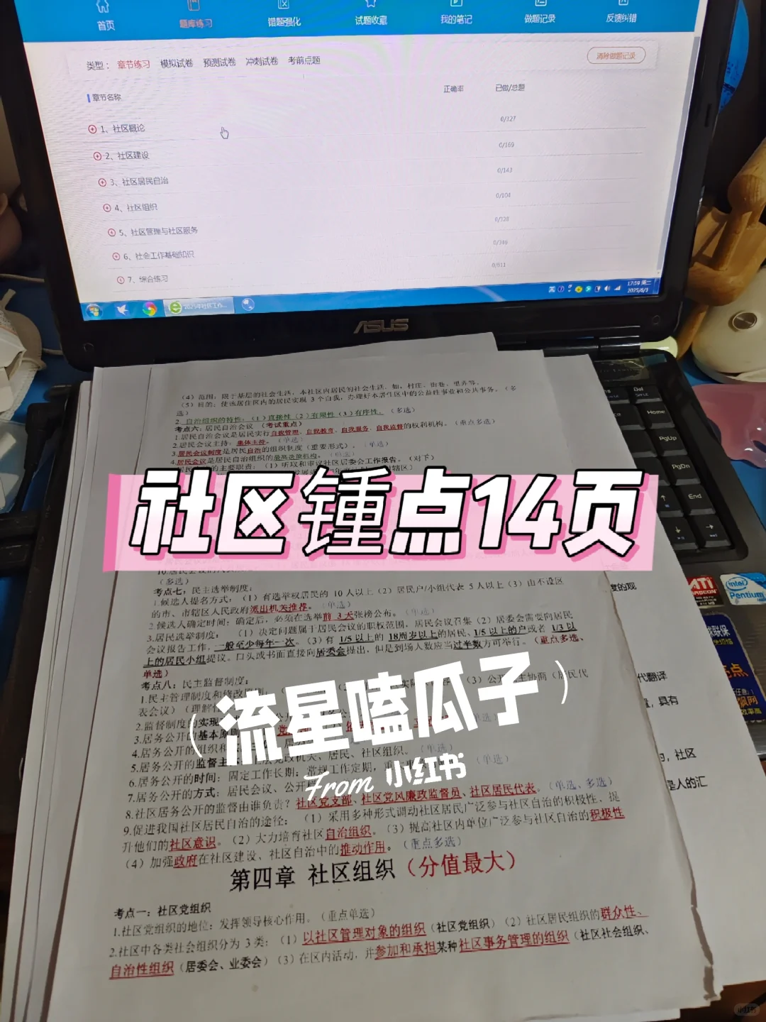 假如你从7.14开始备考北京大兴区社区工作者
