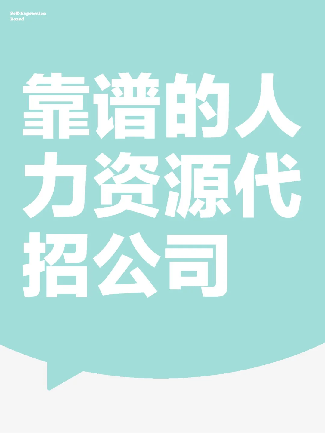 靠谱的人力资源代招公司