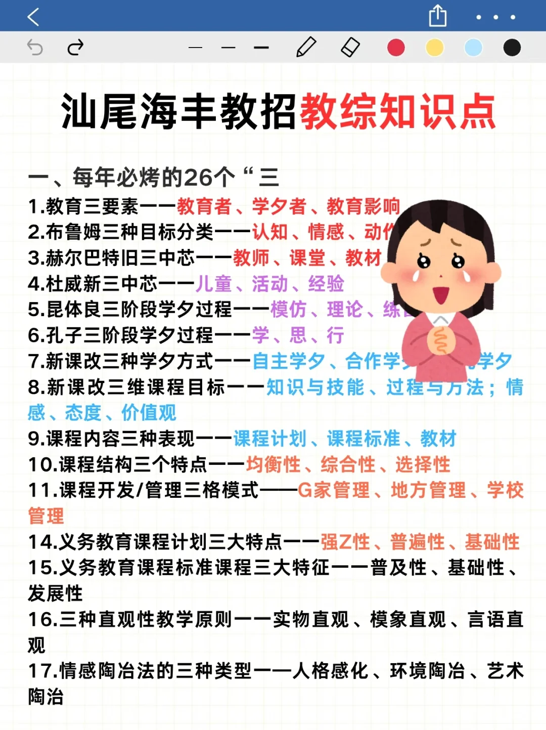 提醒一下7.27参加汕尾海丰县教招的人别裸考