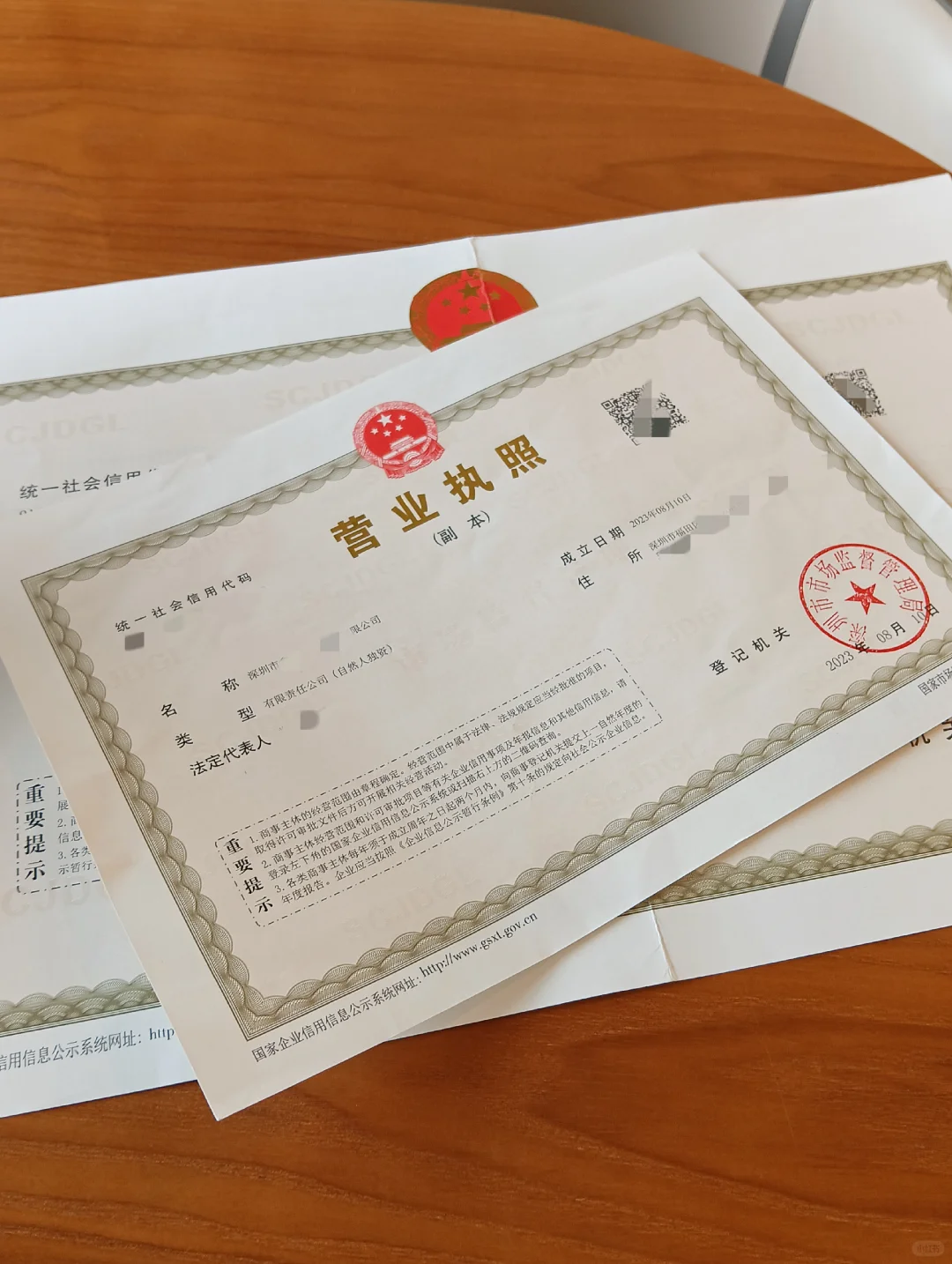 跟对象裸辞创业，3天拿下营业执照