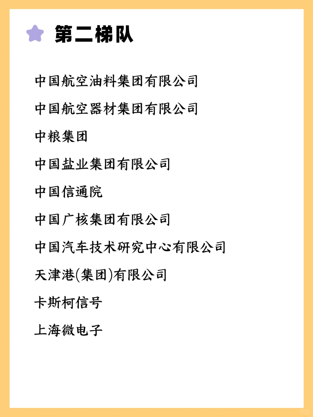 央国企的五个梯队，你想投哪个