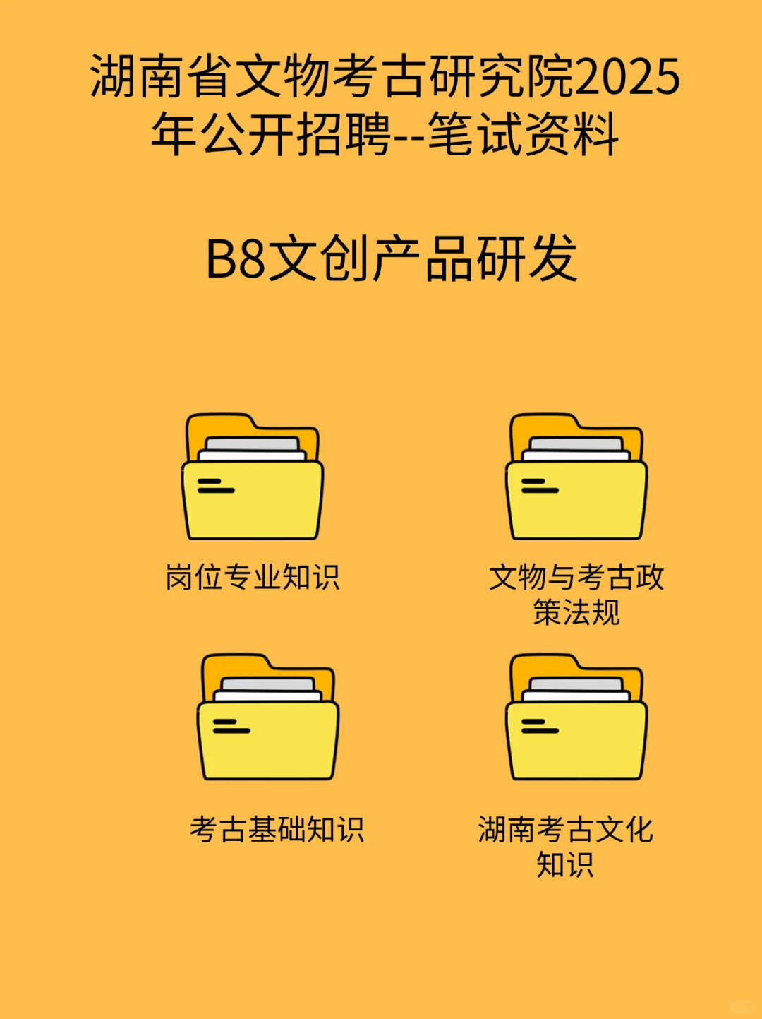 湖南省文物考古研究院2025公开招聘笔试资料
