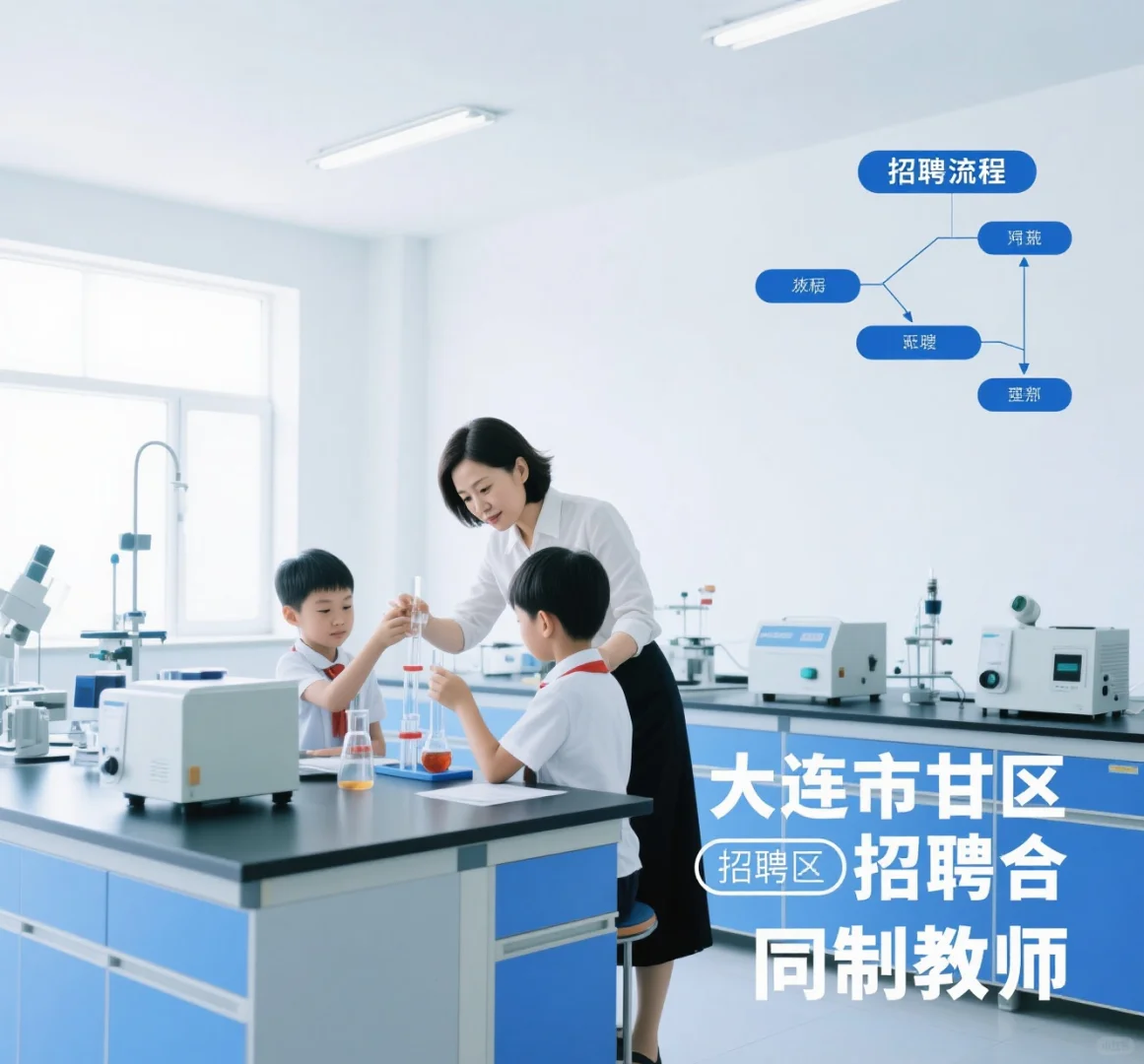 急聘大连市甘区合同制小学班主任
