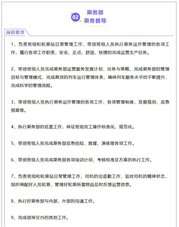 北京轨道运营公司多个岗位正在招聘