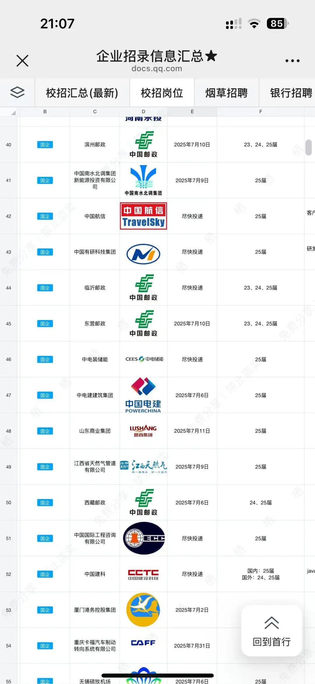 有应届生想来中国交通建设集团的嘛✅