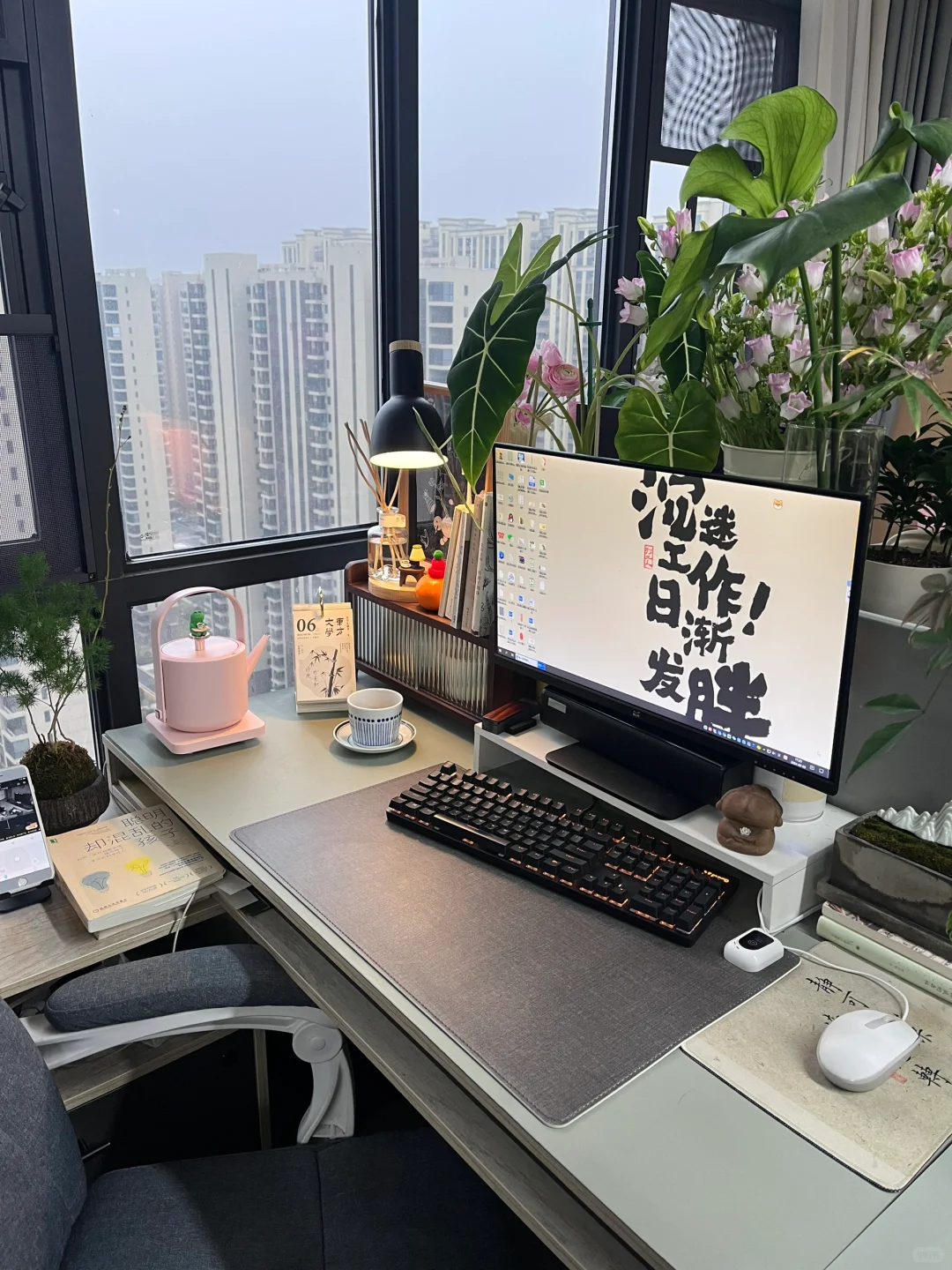 在公司我也有一个小世界🌎