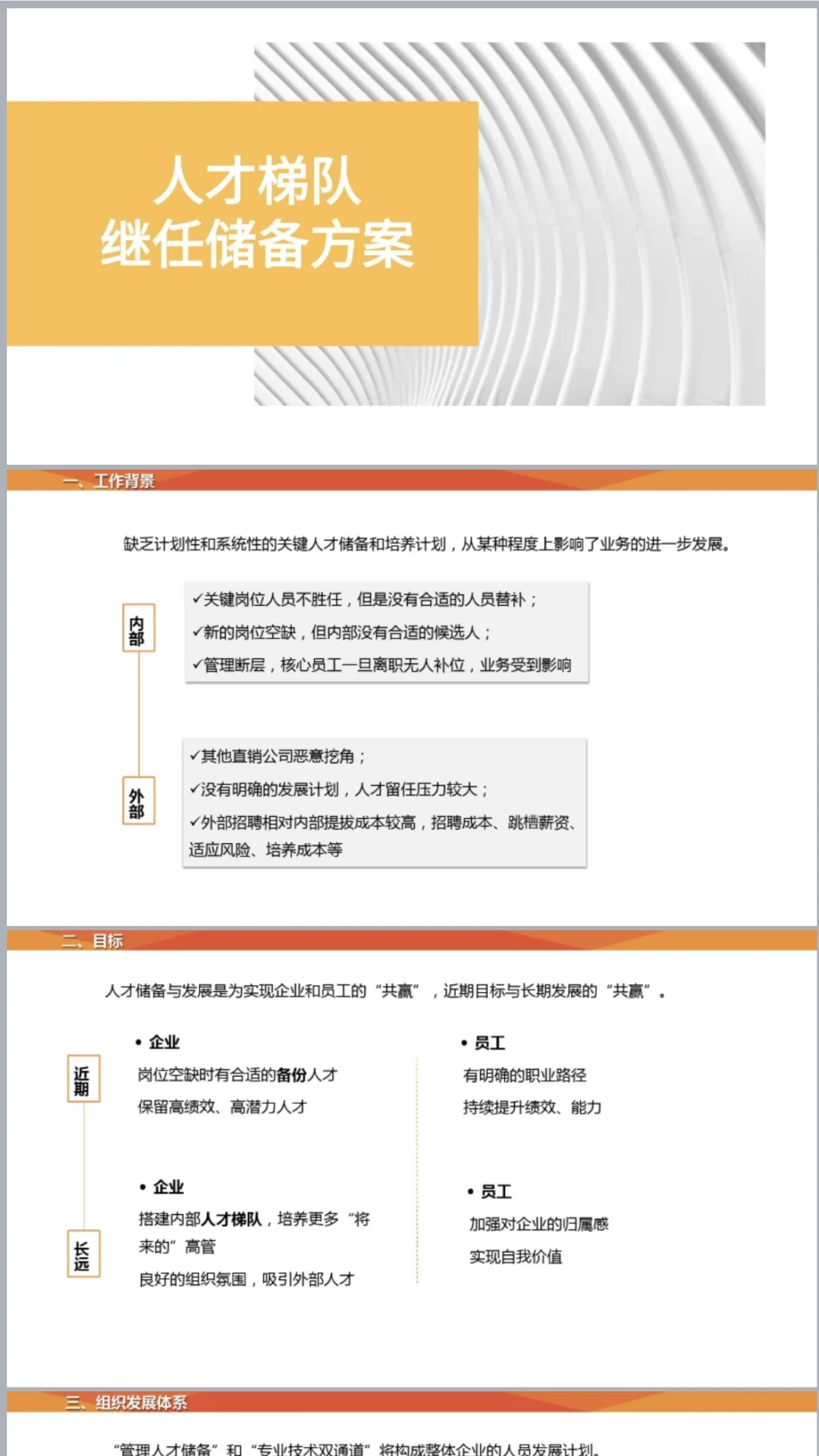 人才梯队继任储备方案