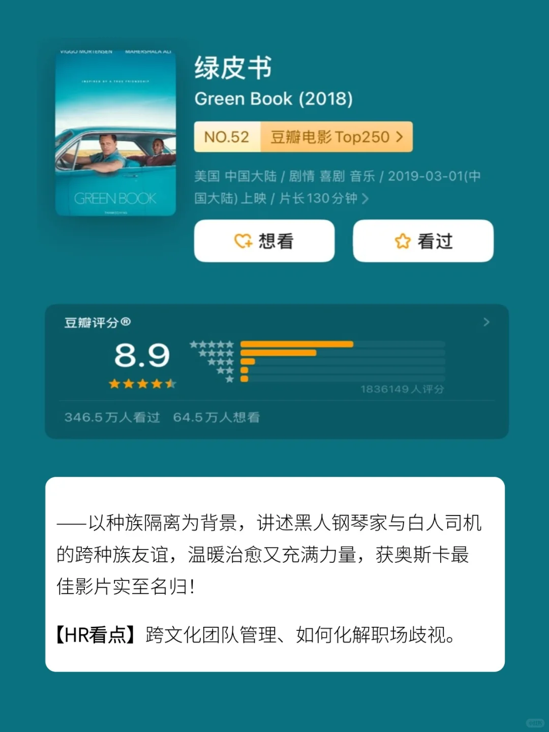 HR周末狂刷这10部电影🔥狠狠提前自己！