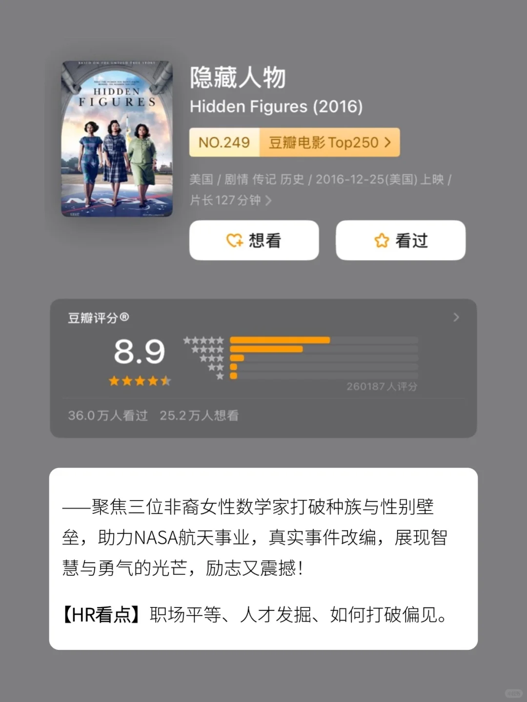HR周末狂刷这10部电影🔥狠狠提前自己！