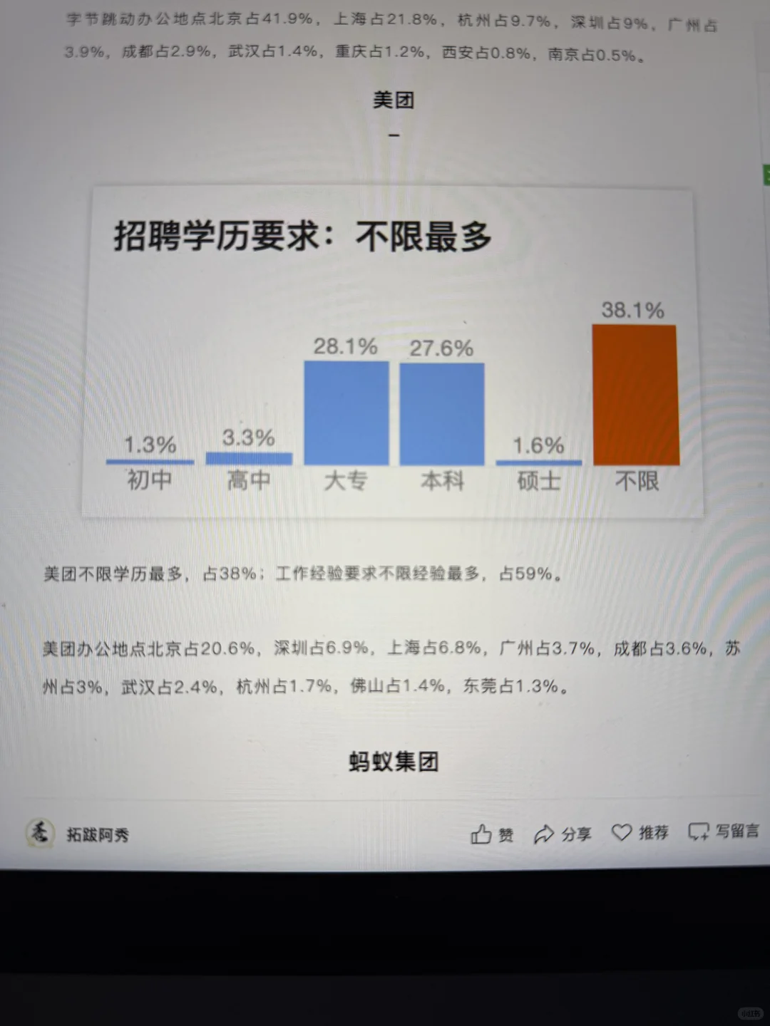这些是不卡学历的大厂！双非也能冲